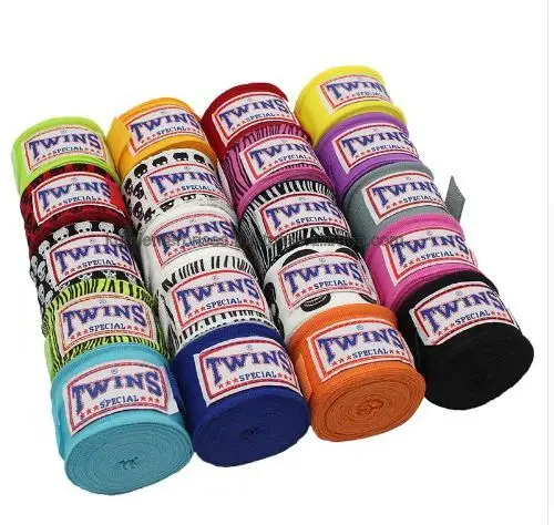 5m 2PCS Boxing Hand-wraps Bandage Punching twins Hand Wraps MuayThai MMA Boxing Training Gloves Wrist Protect Fist Punch