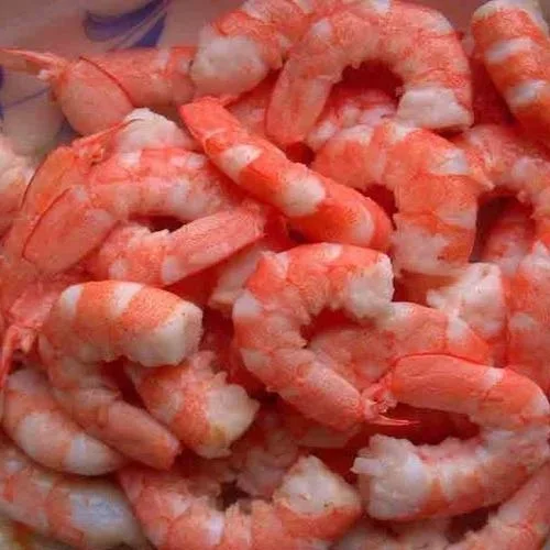 Frozen vannamei white Shrimp peel