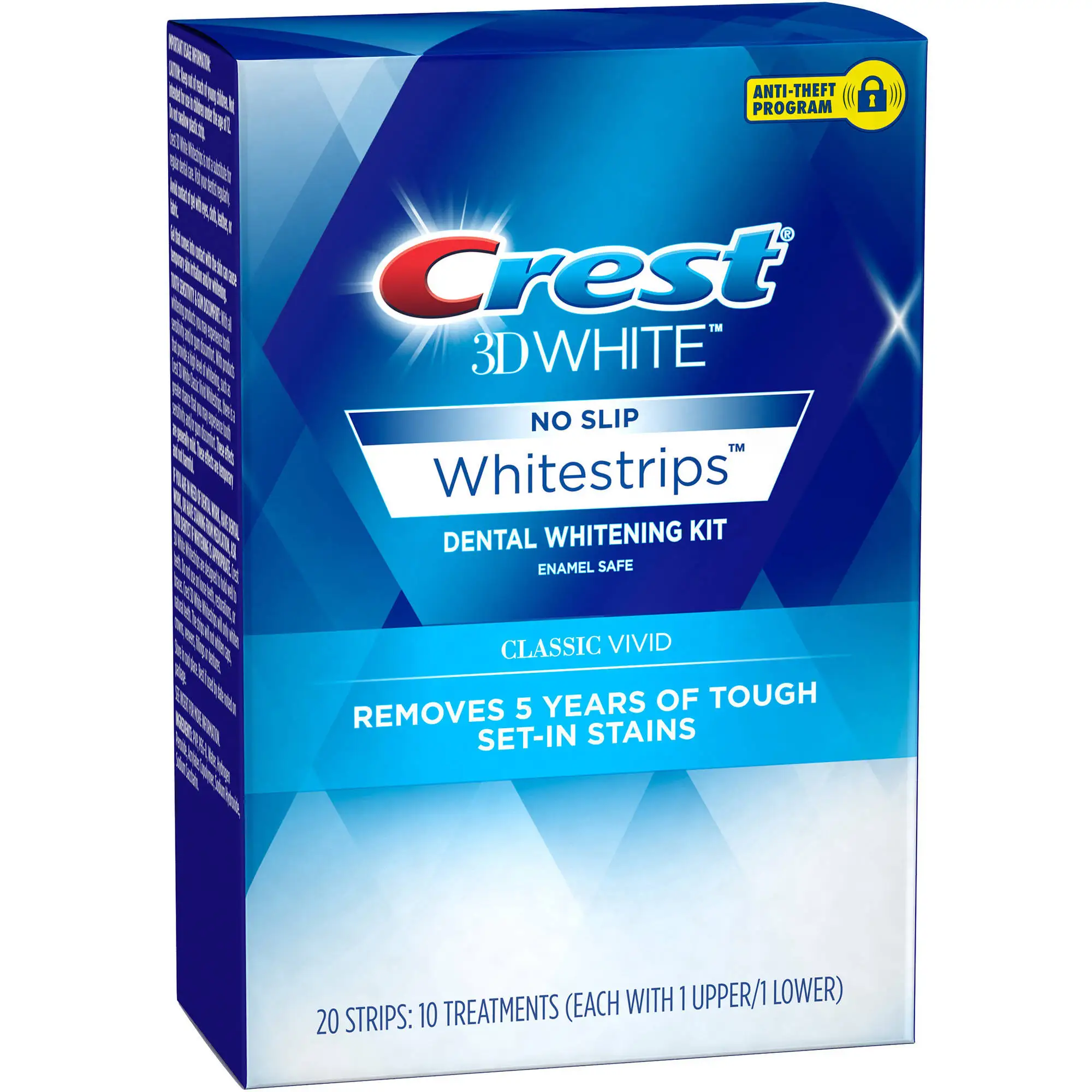  Crest 3D whitebands White Classic Vivid 1 коробка 10 пакетиков 20