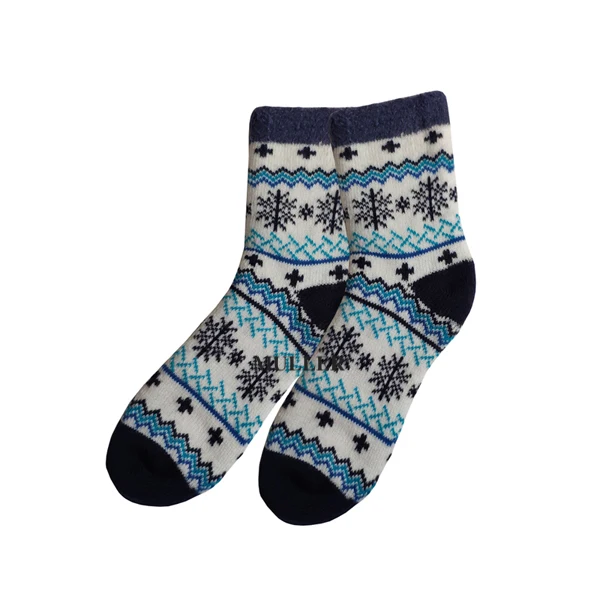 Shea Butter Thick Aloe Infused Moisturizing Warm Fuzzy Cozy Indoor Socks