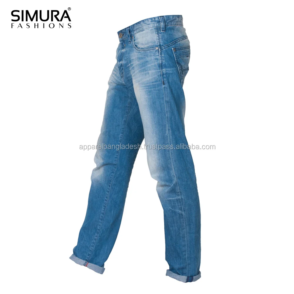 
Standard Man Smart Casual S to 4XL Size OEM/ODM Online Shop 100% Cotton Durable Denim Fabric Jeans Boys 
