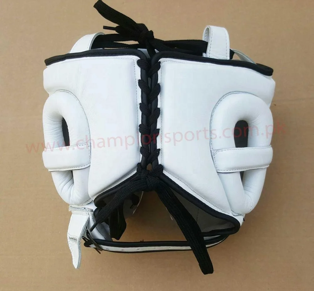 
winning nose bar head guard custom winning full face bar headgears Full Face Sparring Headgear Leather for Boxing, Mu 