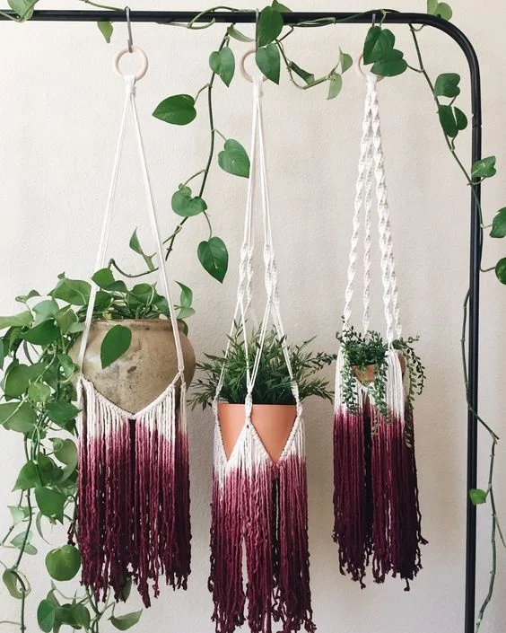 Indian Handmade Macrame Plant Hanger  Holder Planter  Manufacturer Supplier Whole seller
