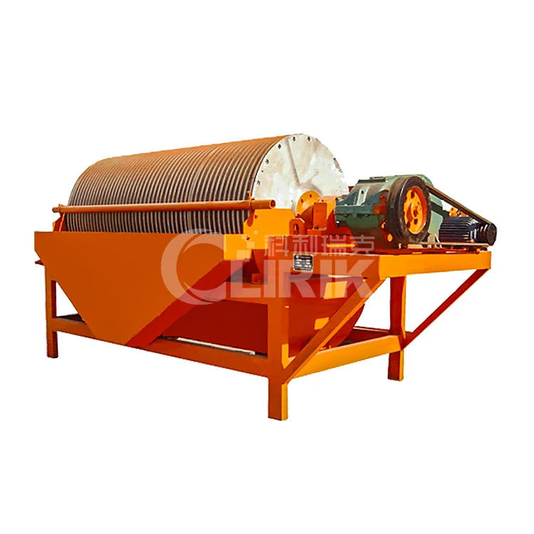 Dry Type  Hematite Iron Ore Magnetic Separator in Magnetic Separation Process