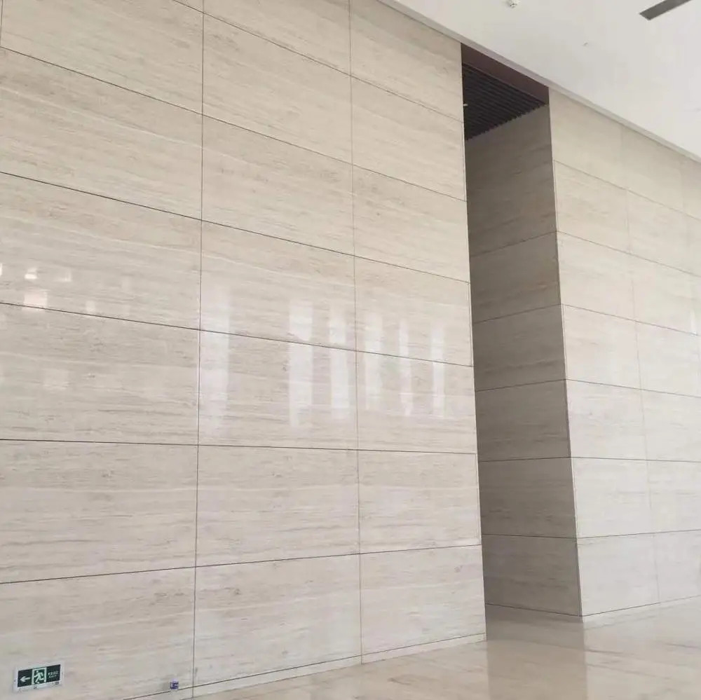 Super White Travertine Marble with Cheapest Price