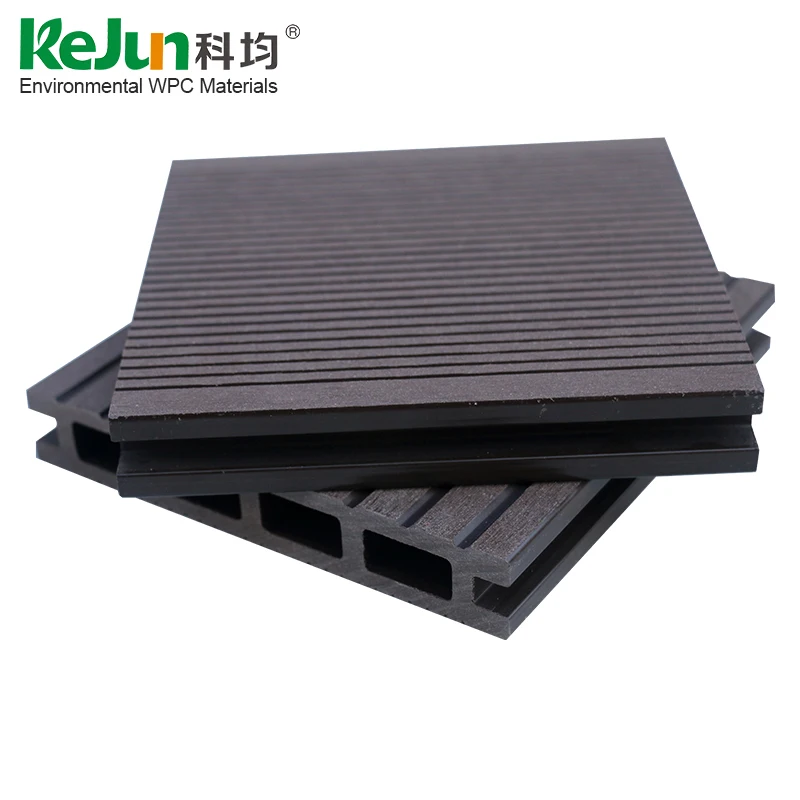 Kejun хорошая цена Нескользящие трещины устойчивостью Открытый древесно-полимерного композита доска