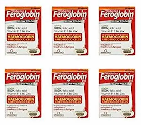 
Vitabiotics Feroglobin, Capsules 30 , 