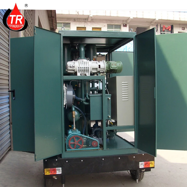 Chongqing Made Mobile Type Used Transformer Oil Purifier, Used Transformer Oil Filtration Machine