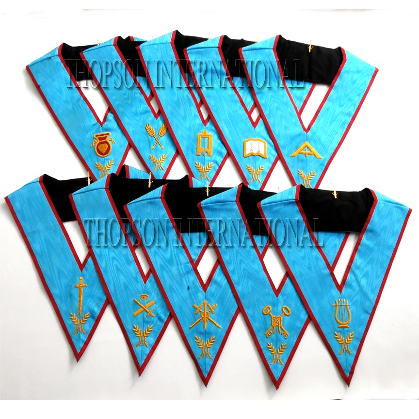 Masonic Regalia REEA Officer Chaplain Collar