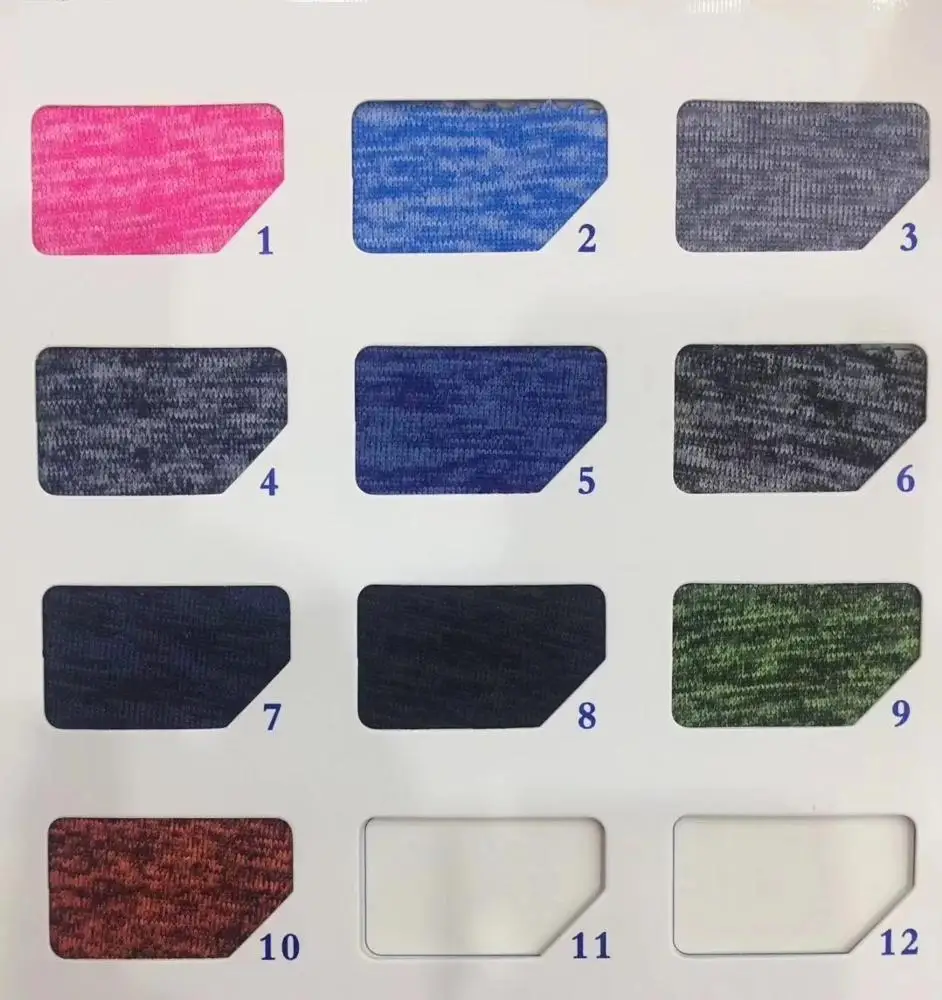 Hot sell drop shipping cationic melange dying polyester peach skin fleece fabric for womens winter wear PS1Y42