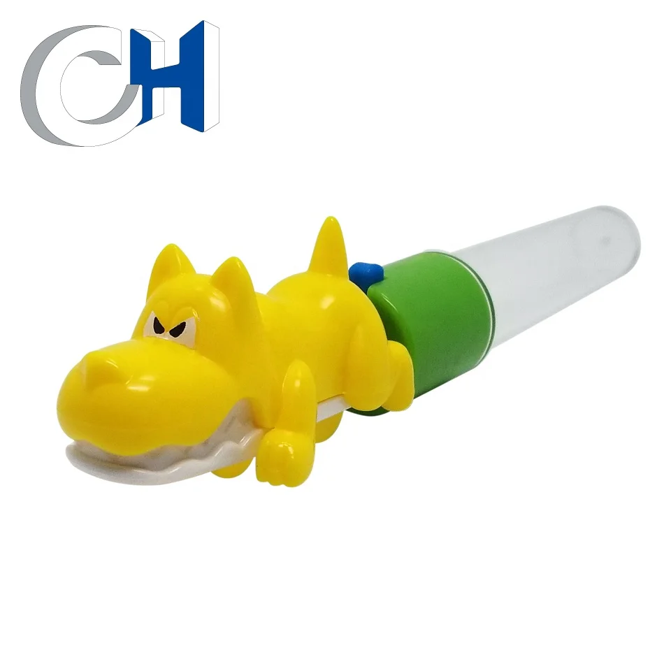 
Promotional Stylish Colored Plastic Dog animal candy toy 