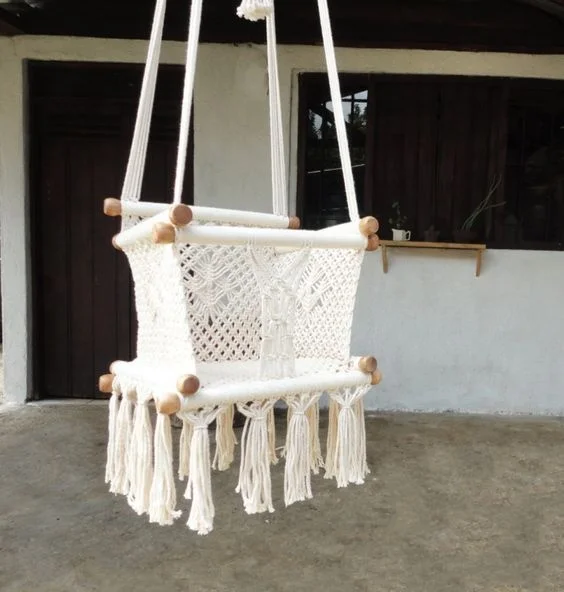 Детский гамак-качели Macrame кресло для дома и