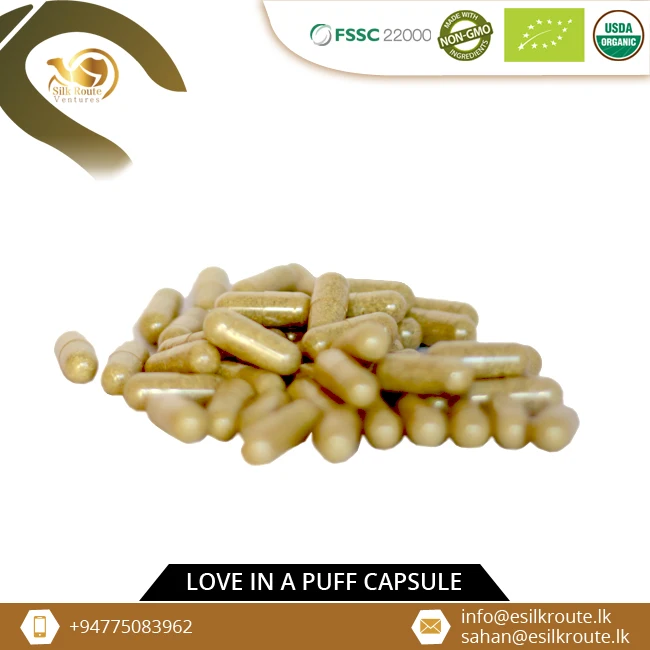 Organic Welpenela Capsules Natural Herbal Supplements Love in a Puff Balloon Vine