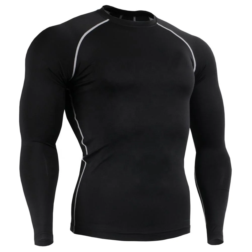 BJJ Rash Guards Custom Logo Good Quality Gym Wear Shirts Wholesale Cycling Rash Guard