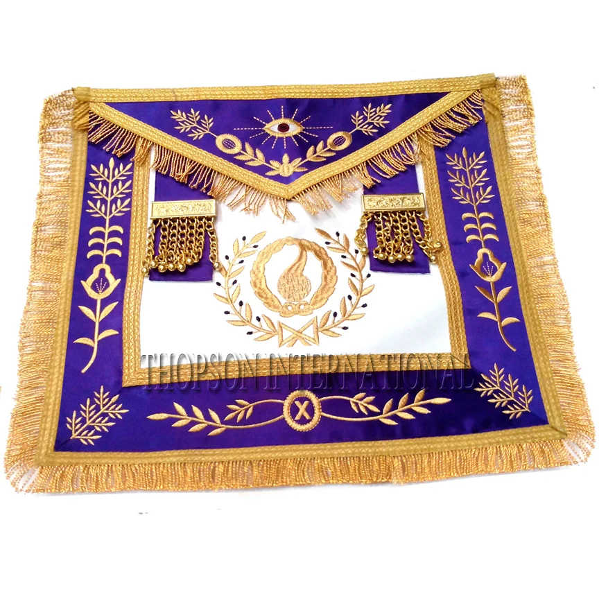 Masonic Regalia Grand Lodge Officer Apron - Masonic Regalia Apron - Masonic Regalia