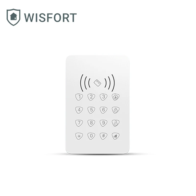 Wireless RFID Control Keypad Work With Alarm System