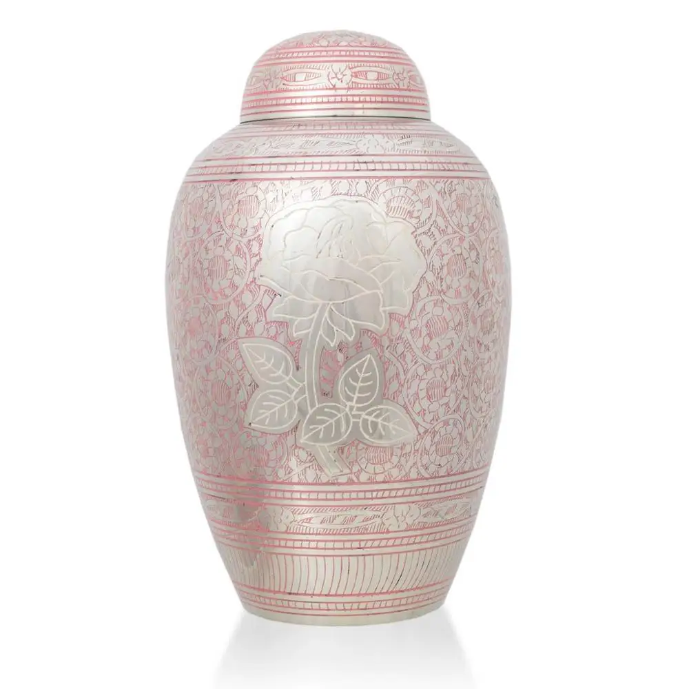 New Aqua Love Brass Urn For Home Decor