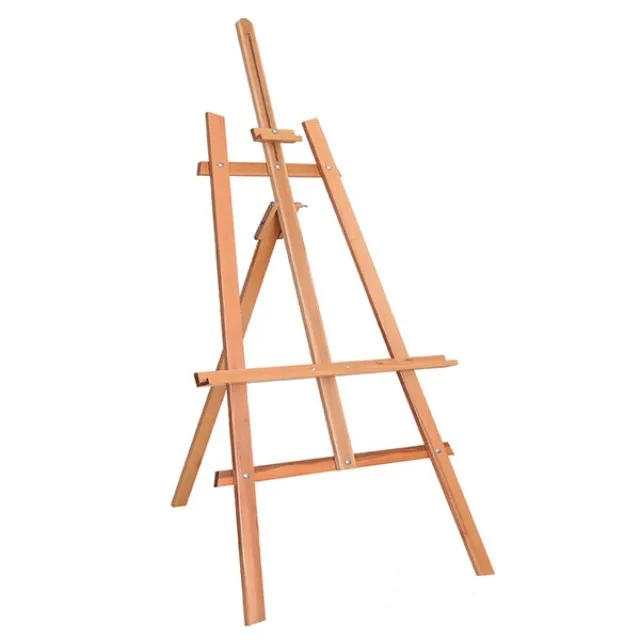 Beech Wooden Tripod Easel Artist Art Painting Stand