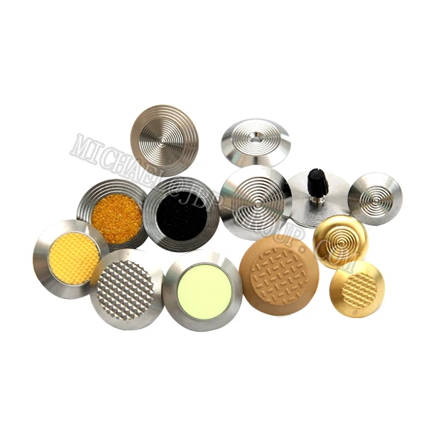 stainless steel tactile studs with shaft with fixing plug with pin
