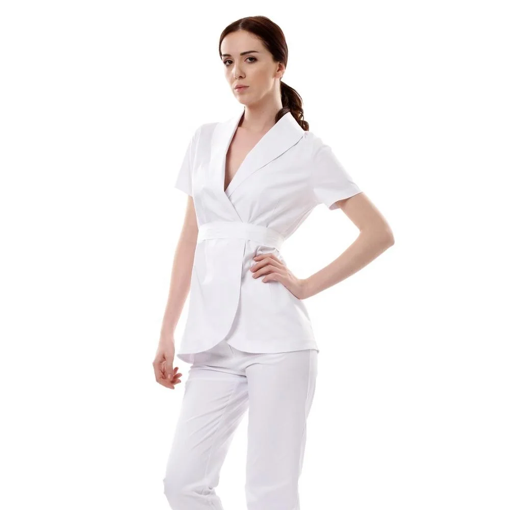
Hot Selling Wholesale Customisable Women Spa Sauna Health Aesthetic Wellness Medical Centers Employee Uniform Sets 