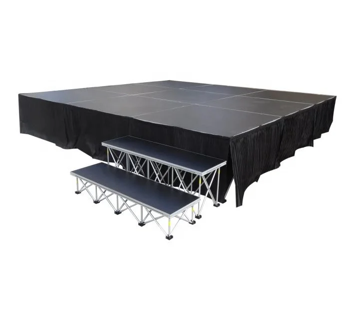 Portable Stage Platform with Folding stand good for all events