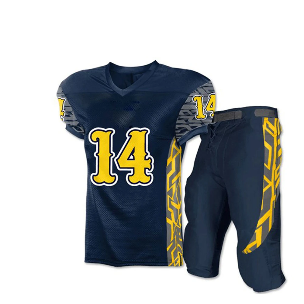 New Arrival Latest Design Custom Team American Football Wear Adults Uniform