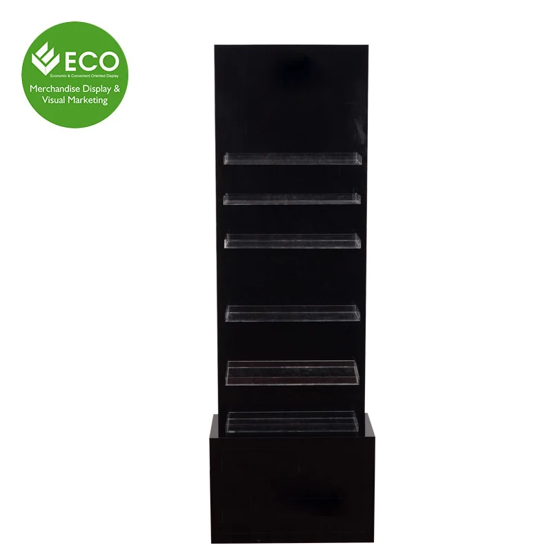 Cheap Price Clear Acrylic Make Up Display Stand Cosmetic Display Stand