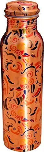 
Pure Copper 950 ml Printed Water Bottle 