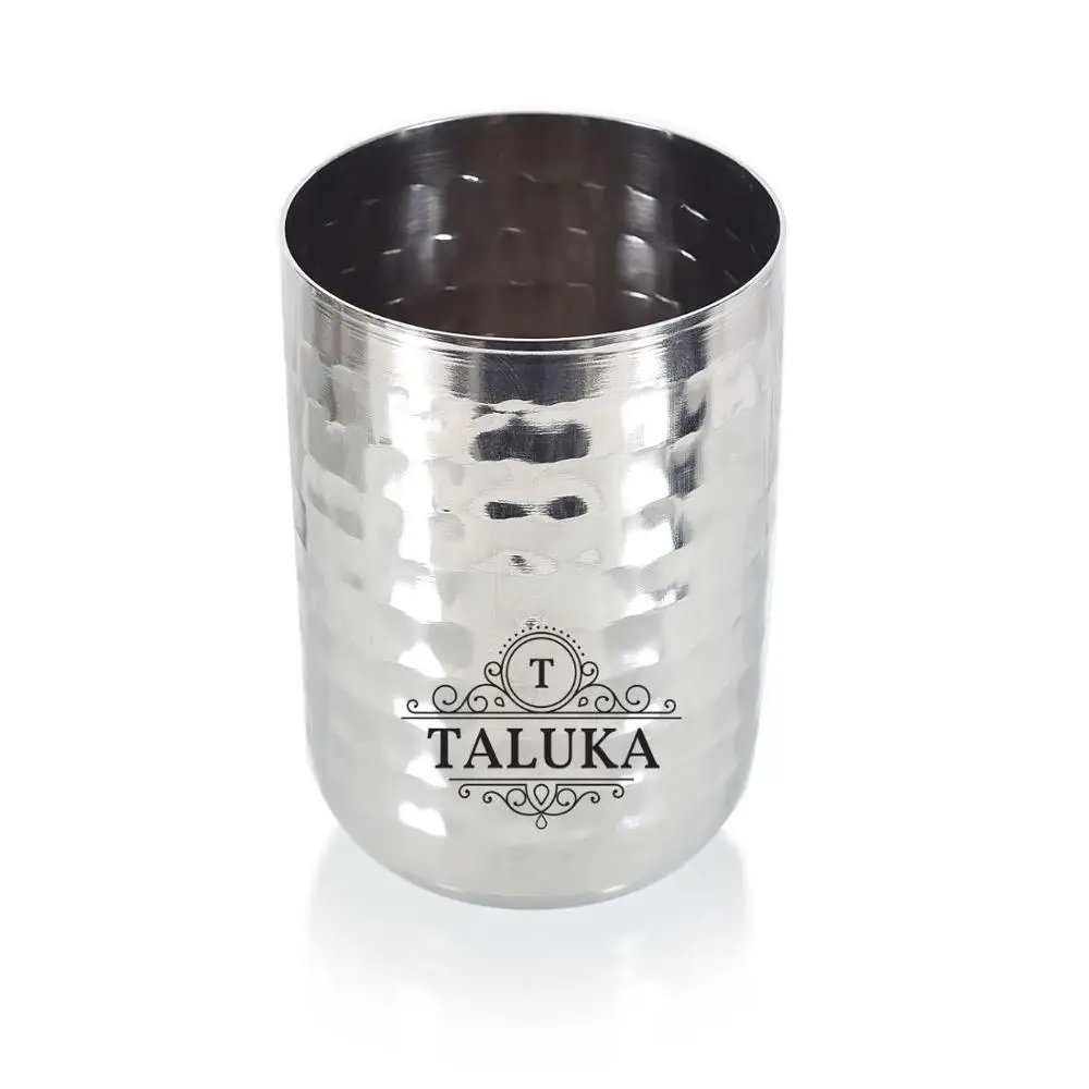 Best Selling Stainless Steel Hammered  Luxury Dinner Set