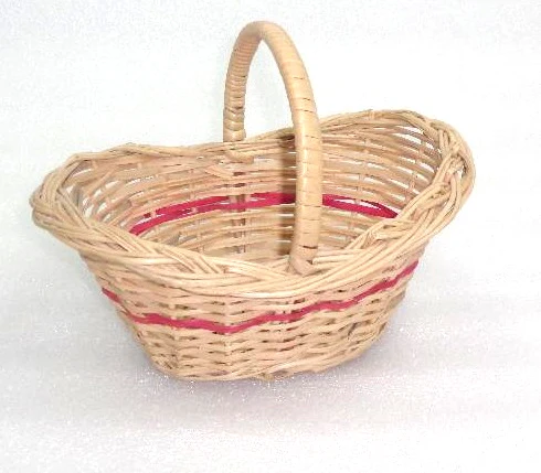 New Design  Beautiful Heavy Rattan Decorative Basket in Storage