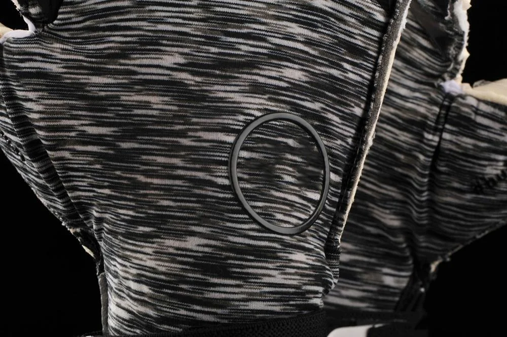 Lycra contact grip hybrid cut goalkeeper gloves professional