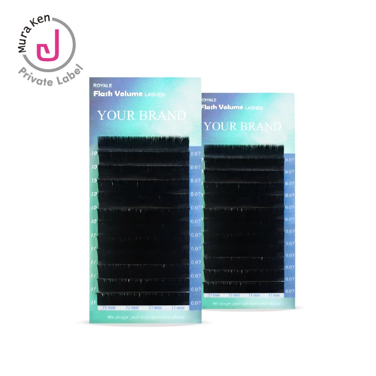 OEM ODM Thin Sharp 5d 6d Royale Mink Eyelashes Eyelash Extensions