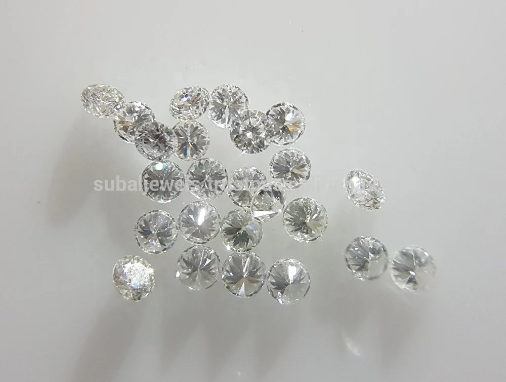 VS Clarity F Color 1.3mm Natural Loose Brilliant Cut Diamonds Round for Setting Clean White Top Quality 1 pointer