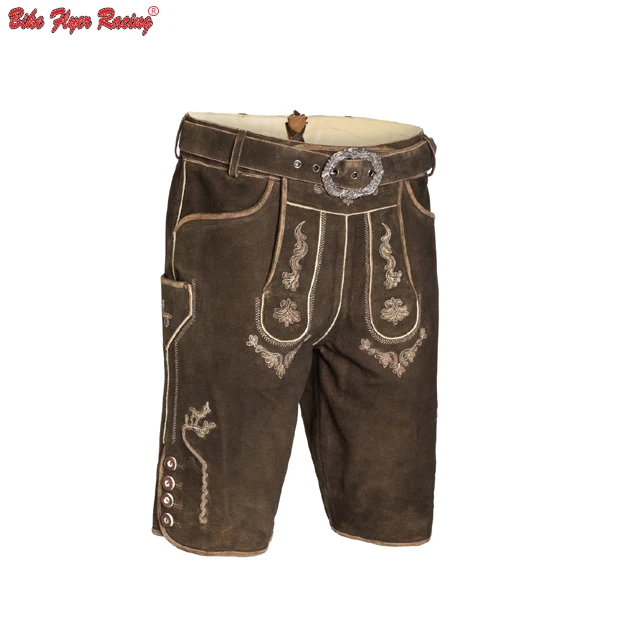 NEW Leather Suede Lederhosen Lederhosen US size 26. Bavarian!