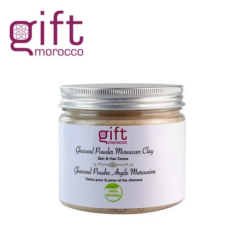 
Natural Moroccan Ghassoul Clay Powder - Face & Body Detox 