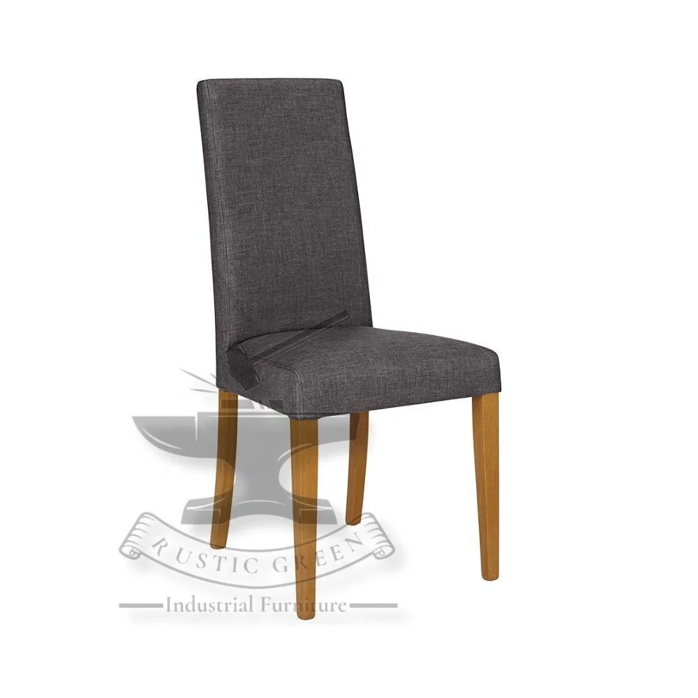 Long back High Quality Fabric Dining Chair