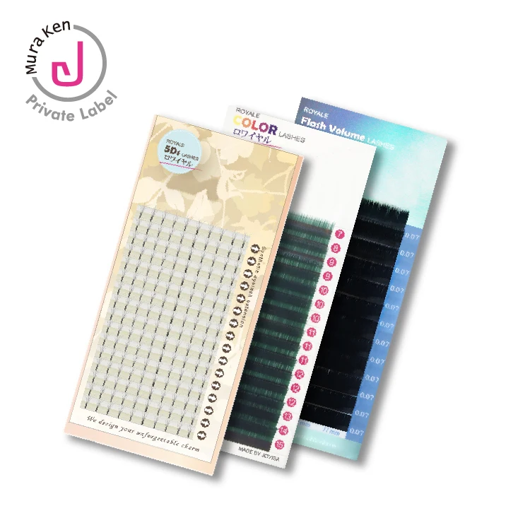 OEM ODM Thin Sharp 5d 6d Royale Mink Eyelashes Eyelash Extensions
