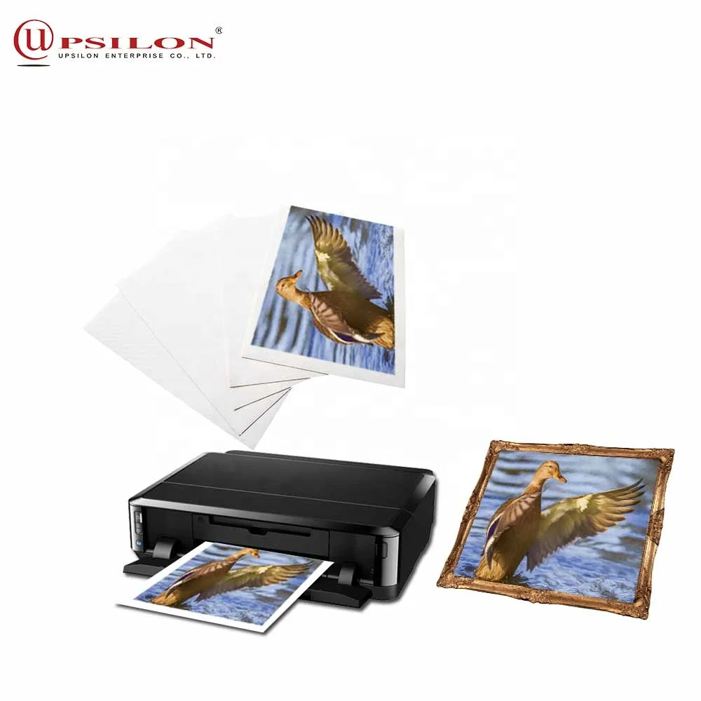 Vivid Quality A4 Print Inkjet Canvas Sheet