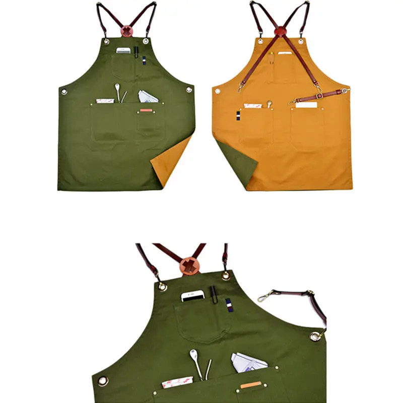 Adjustable Bib Double Sides Multicolored Cotton Professional Hair Cutting Gown Salon Barber Hairdressing Cape Unisex Apron