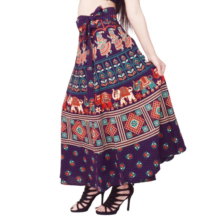 Buy Wholesale Lott of Cotton Wrap Skirt Export Quality At Low Prices