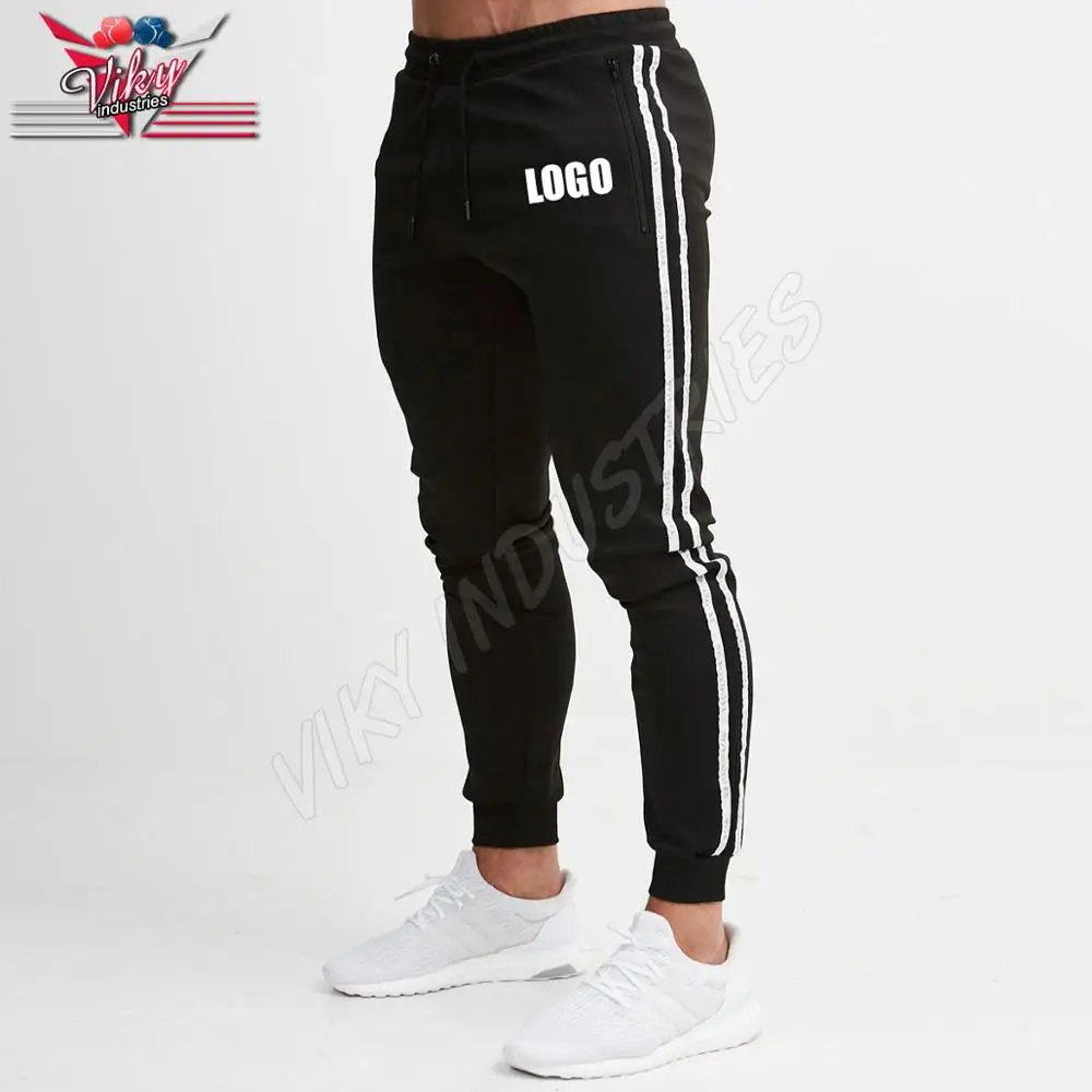 2022 Customized Men Sweat Suit side strips Jogging Sports mens jogging suits wholesale unisex Tracksuit puff printing