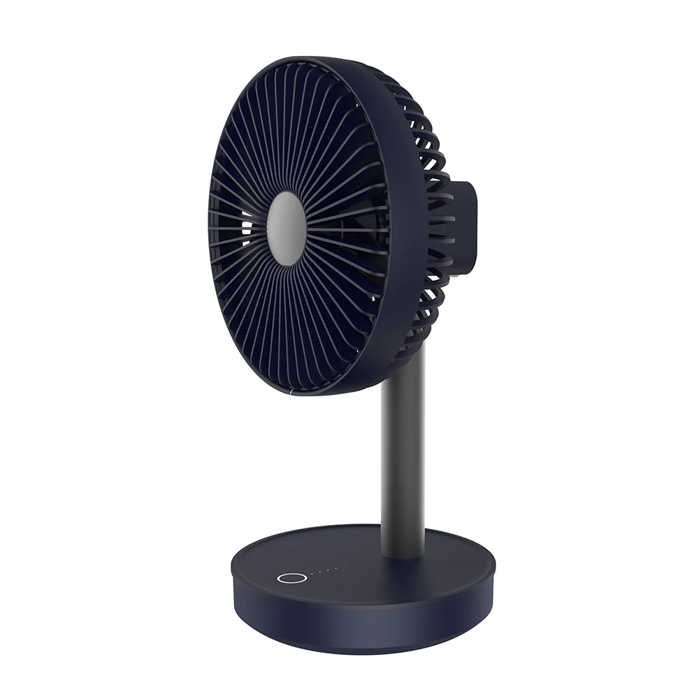 Desktop USB fan with oscillating function 4000mAh large battery capacity with power bank function