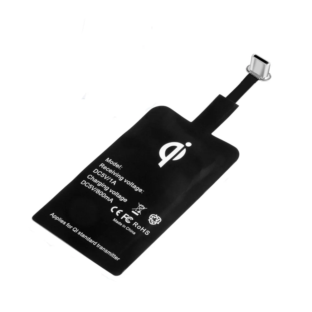 Wireless Charging Receiver, Universal Fast Charging Wireless Charger Receiver for Android for iPhone