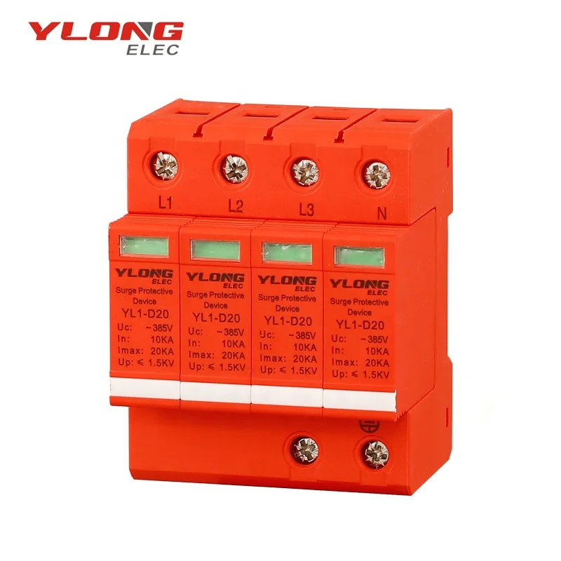 Устройство защиты от перенапряжения SPD 40KA 4P 385V