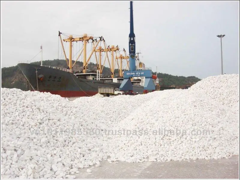 Quick lime lump for steel making caO min 90% Vietnam lime