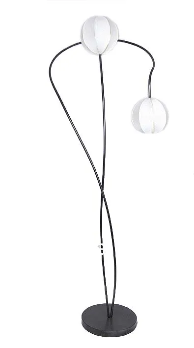 IRON THREE LIGHT FLOOR LAMPS/ LED LAMP