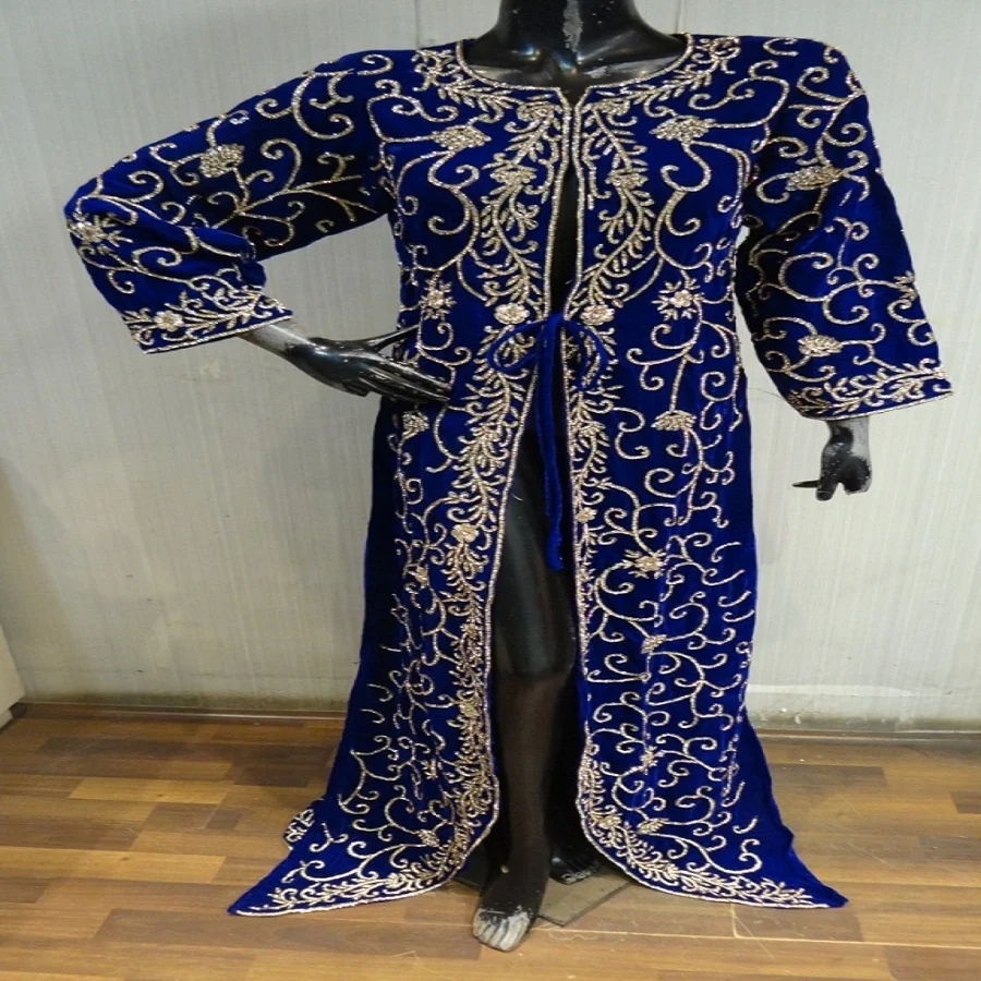 LATEST INDIAN Hand Embroidery Farasha Kaftan/CAFTAN 2018 IN STOCK