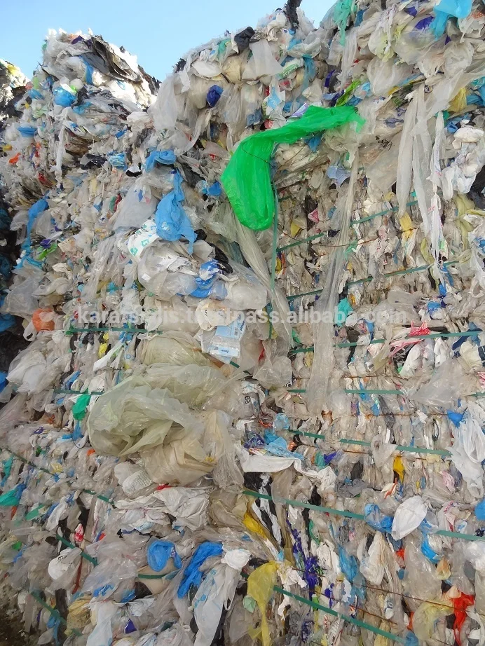 
LDPE FILM MIX COLOR (JAZZ FILM) BALES SCRAP - WASTE 