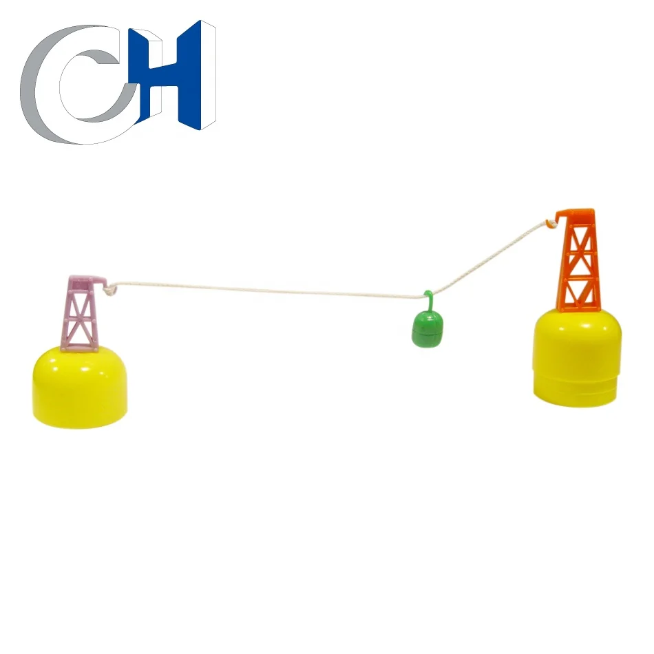 Newest Special Colored Plastic PP cable car egg toys