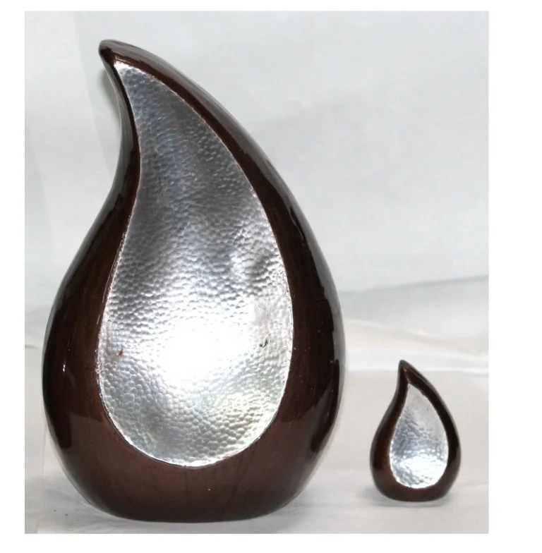Aluminum Tear Drop Urn
